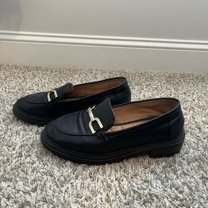 Kelly & Katie Women’s Maddie Platform Loafer Size 9 Black